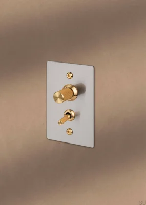 Dekorativt kit för Detail Linear Steel Black dimmer