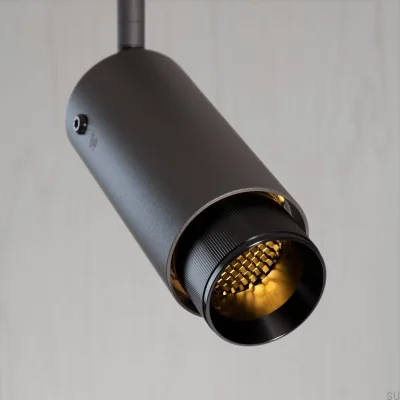 Avgaslinjär stålgrafitpistolmetallskenlampa