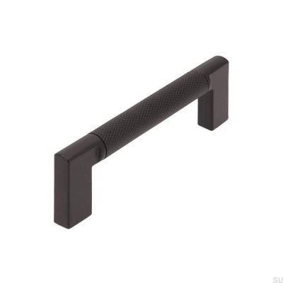 Avlångt möbelhandtag 2457 96 Metall Svart Mat