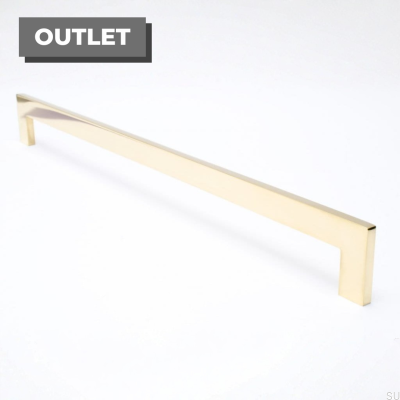 Clean Cut möbelhandtag 432 Guld Mässing Polerad Omålad