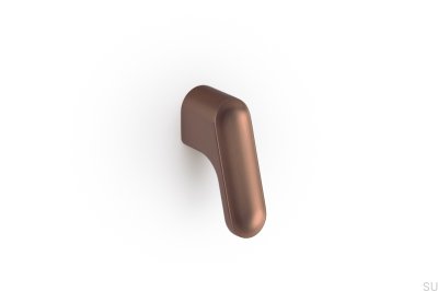Luv 51 Metallmöbelknopp, Borstad Brun