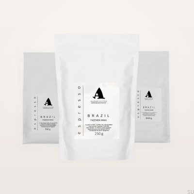 Brasilien Naturlig Miaki Espresso 250 Kaffebönor