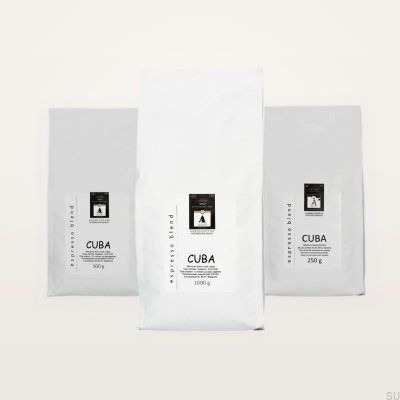 Kuba Espresso 1000 kaffebönor
