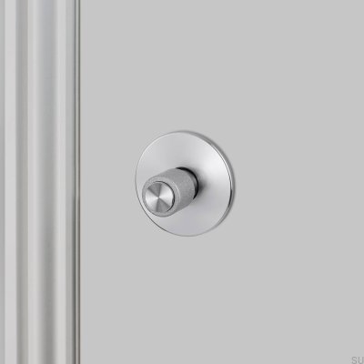 Gjutet stål silver knopplås