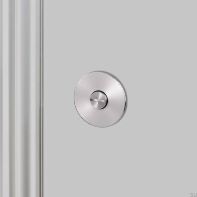 Gjutet stål silver knopplås