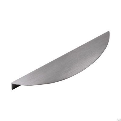 Edge Bow 350 Möbelhandtag i silverkant