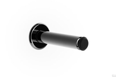 Fase Wall Aluminium Svart Titan PVD Väggdörrstopp