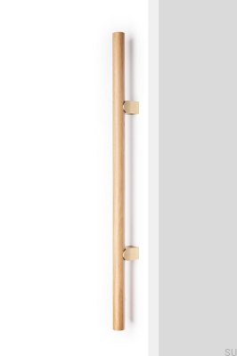 Kumo Wood Big One 448 Träek med borstat guld