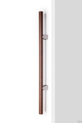 Kumo Wood Big One 1056 Trävalnöt med borstad silveraluminium