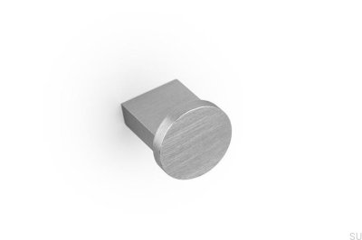 Nexx 25 Aluminium Möbelknopp Silver Borstad