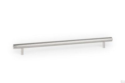Boto 320 avlångt möbelhandtag, aluminium, förnicklad, polerad
