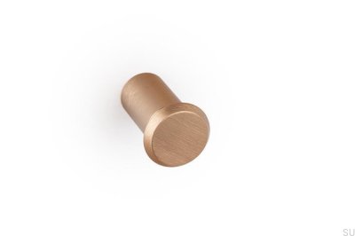 Fase 23 Möbelknopp i Aluminium Borstad Guld Cava
