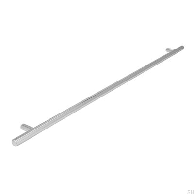 Avlångt möbelhandtag 885 552 Polerad krom