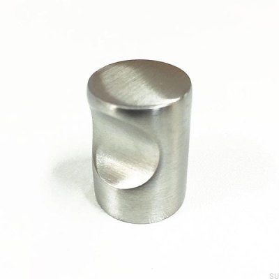 Möbelknopp 153 Borstad Silver