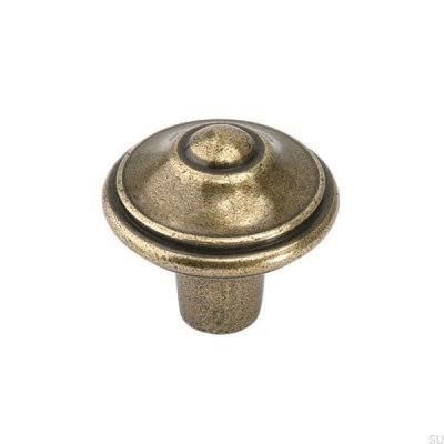 Möbelknopp 1701 Antik brons
