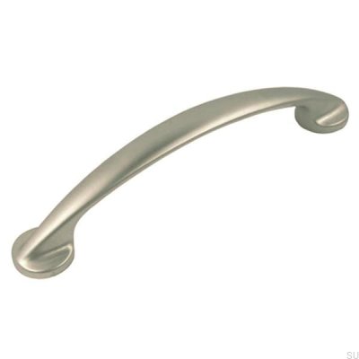 Långt möbelhandtag 1723 Borstad nickel