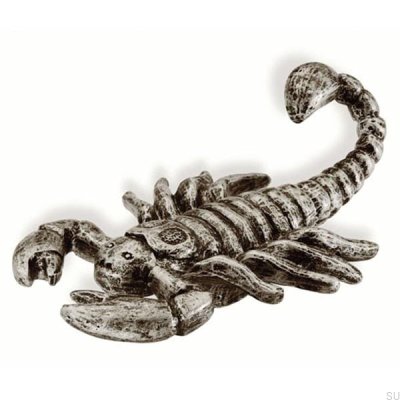 Möbelknopp. Step. Scorpio. Urgammal svart