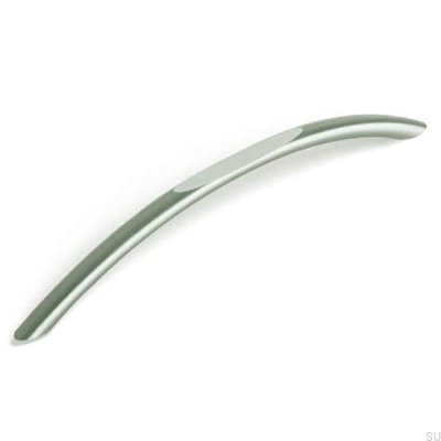 Avlångt möbelhandtag 9060 192 Silver
