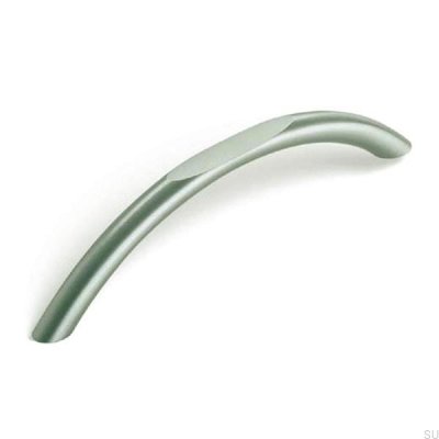 Avlångt möbelhandtag 9060 160 Silver