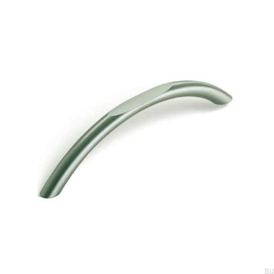 Avlångt möbelhandtag 9060 128 Silver