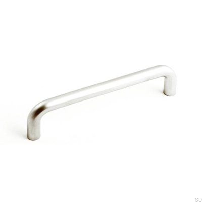 Långt möbelhandtag 8938 Borstad nickel