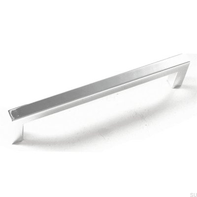 Avlångt möbelhandtag 8137 Syntetsilver