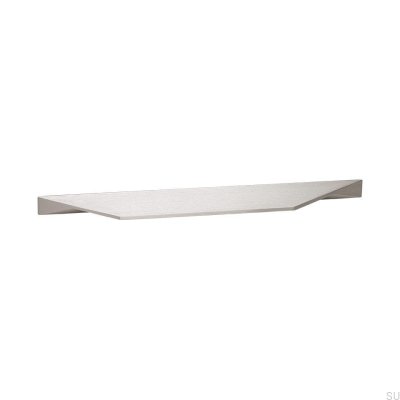 Avlångt möbelhandtag Cutt 192/320 Aluminium Silver