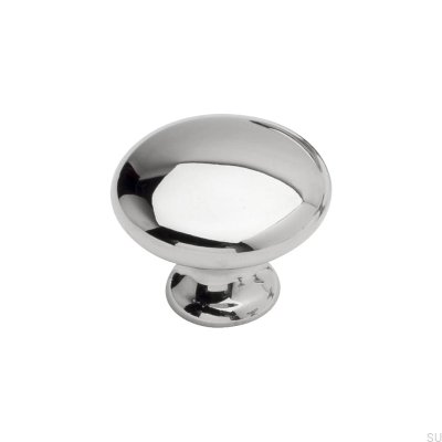 Möbelknopp 24226-25 Silver Polerad nickel