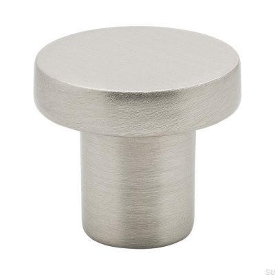 Möbelknopp 2078 Metal Silver (Inox Look)