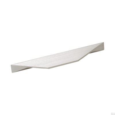 Avlångt möbelhandtag Cutt 96/128 Aluminium Silver